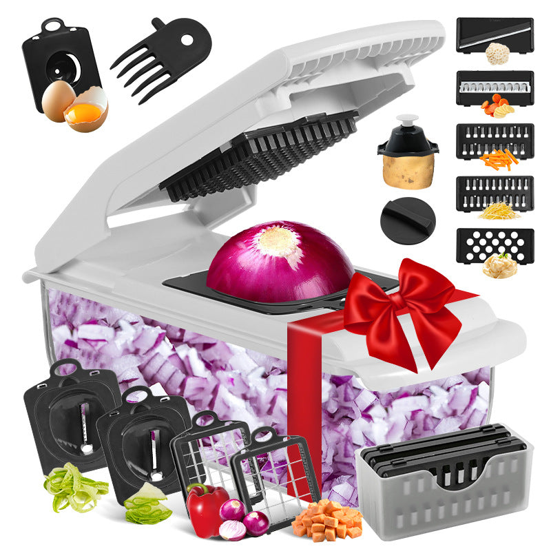 Skanto | 18-Piece Multi-Function Vegetable Chopper Set