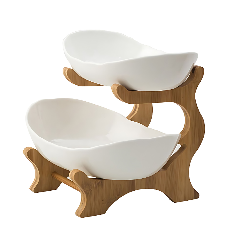 Kalsten | FruitTriad | Three-tier fruit bowl made of plastic