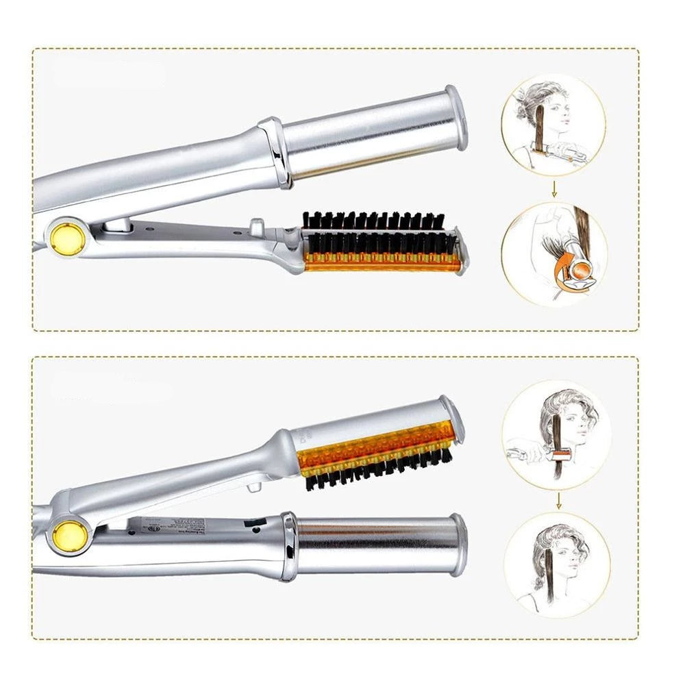 Hair Curling Iron Brush | Bowlift