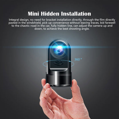 BowLift | 1080P HD Mini ADAS Dashcam with 360° Rotating Function