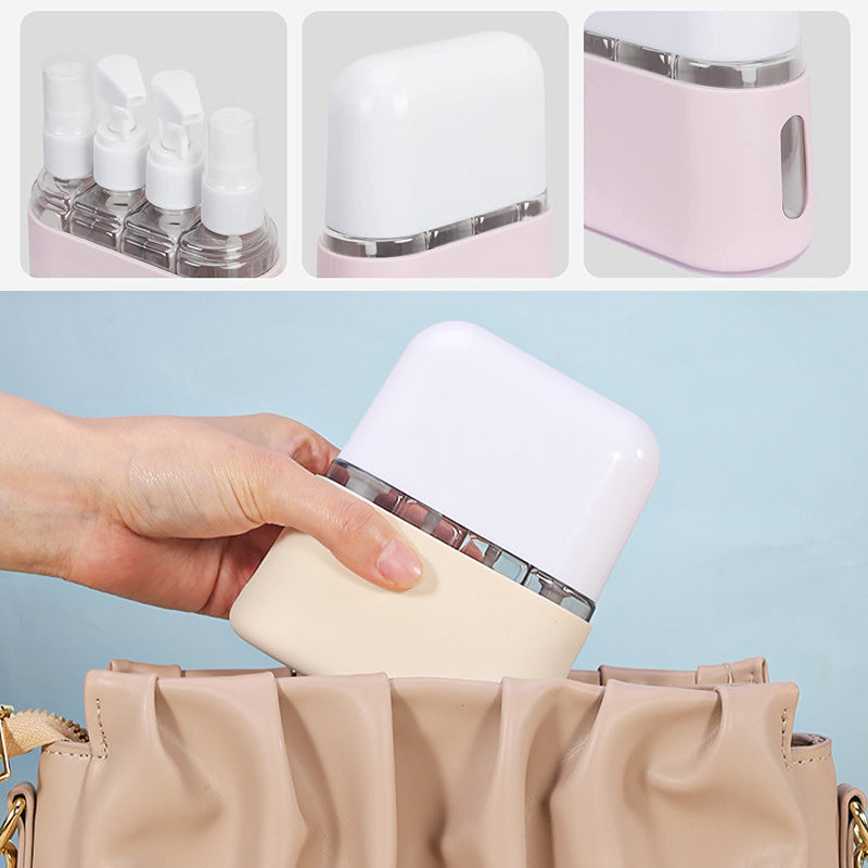Shampoo Dispenser Portable Travel Bottle Set | Bowlift
