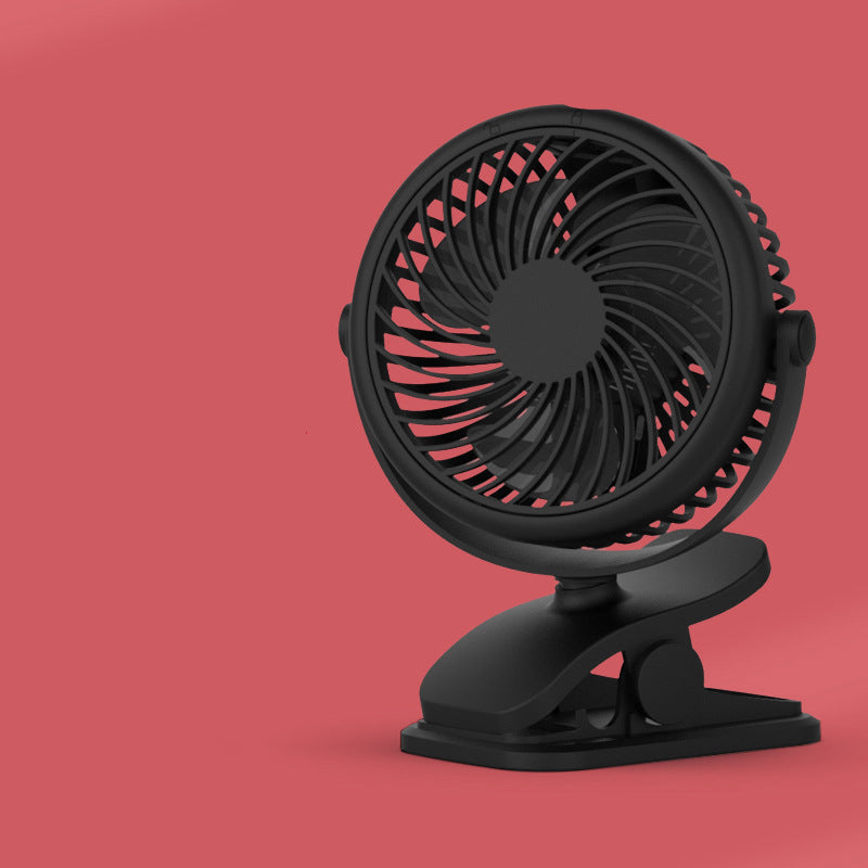 BowLift | Portable Clamp Fan with 360° Rotation – USB & Rechargeable Battery