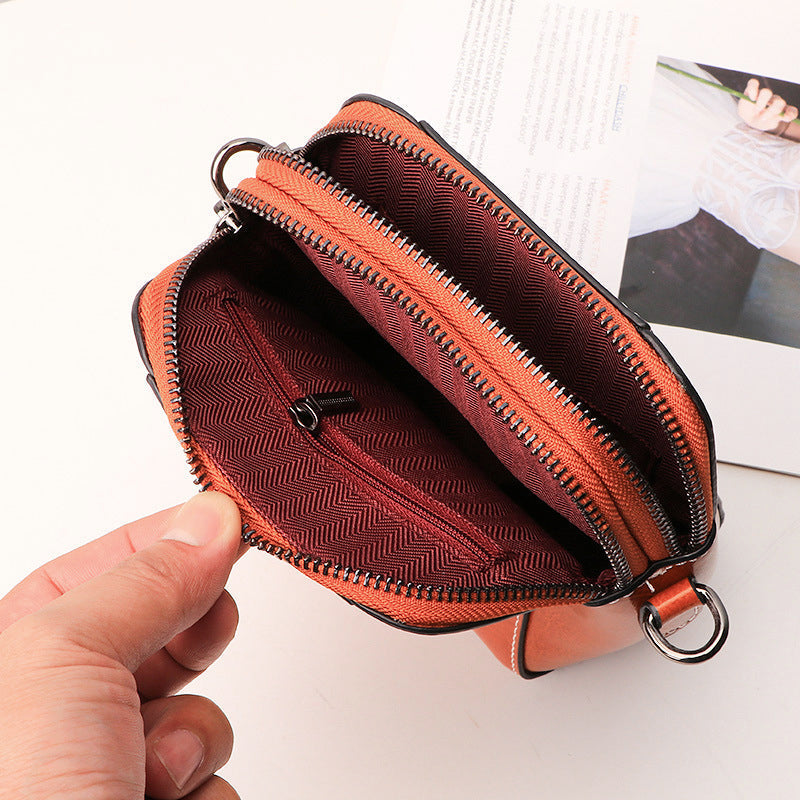 BowLift | Women's Soft Leather Mobile Phone Bag