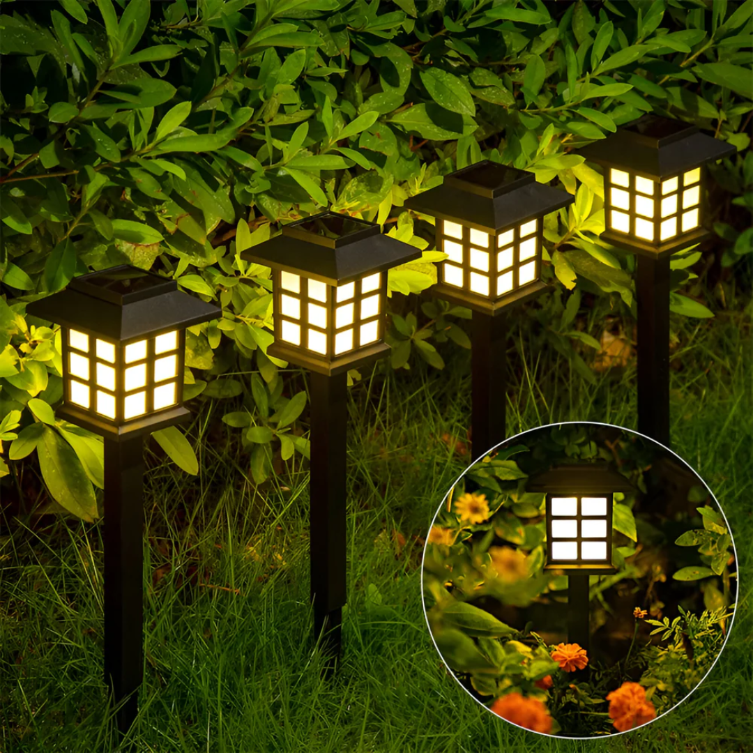 BowLift | Luxury Outdoor Lamp Black Solar Powered