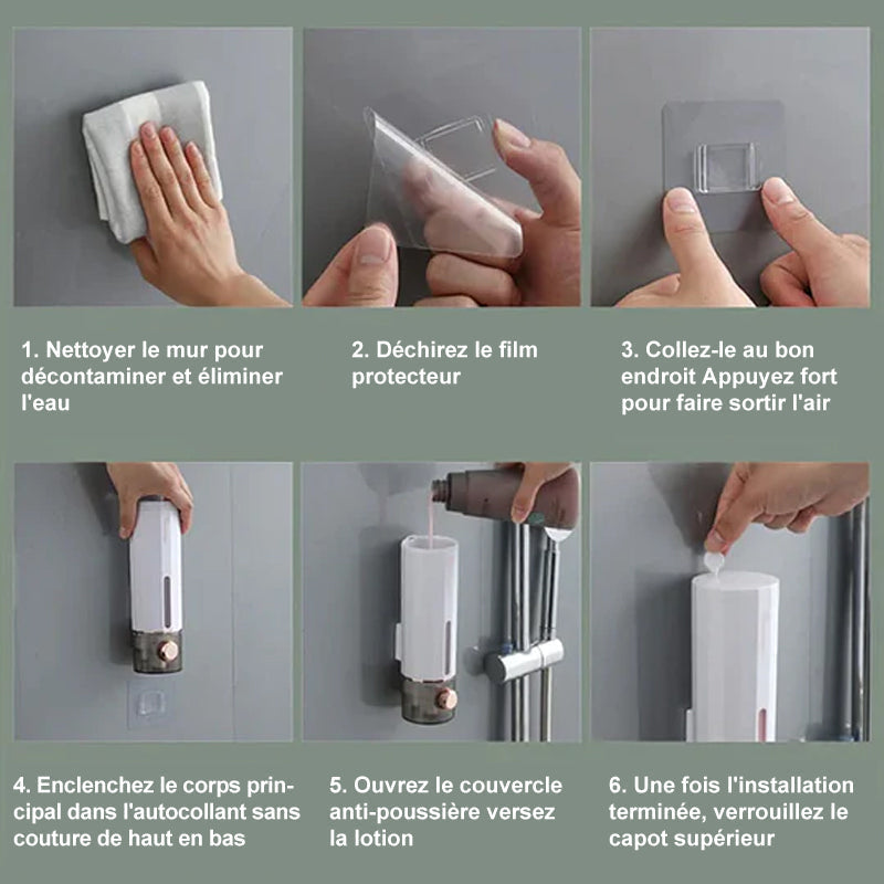 Wall-mounted manual soap dispenser | Karnz