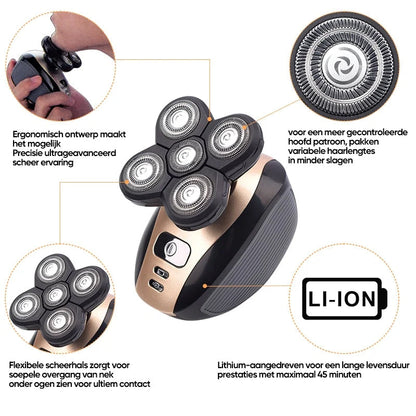 Skanto | Multifunctional 4D Electric Shaver