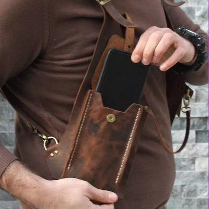 BowLift | Medieval Steampunk Retro Strap Armpit Shoulder Bag
