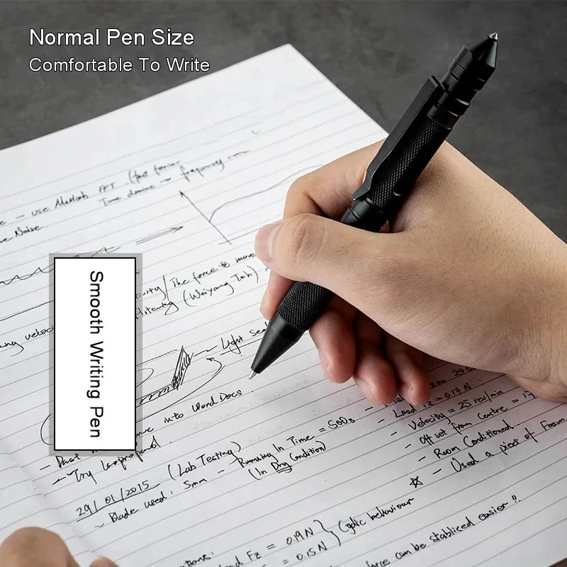 High-quality portable multifunctional 3-in-1 military tactical pen