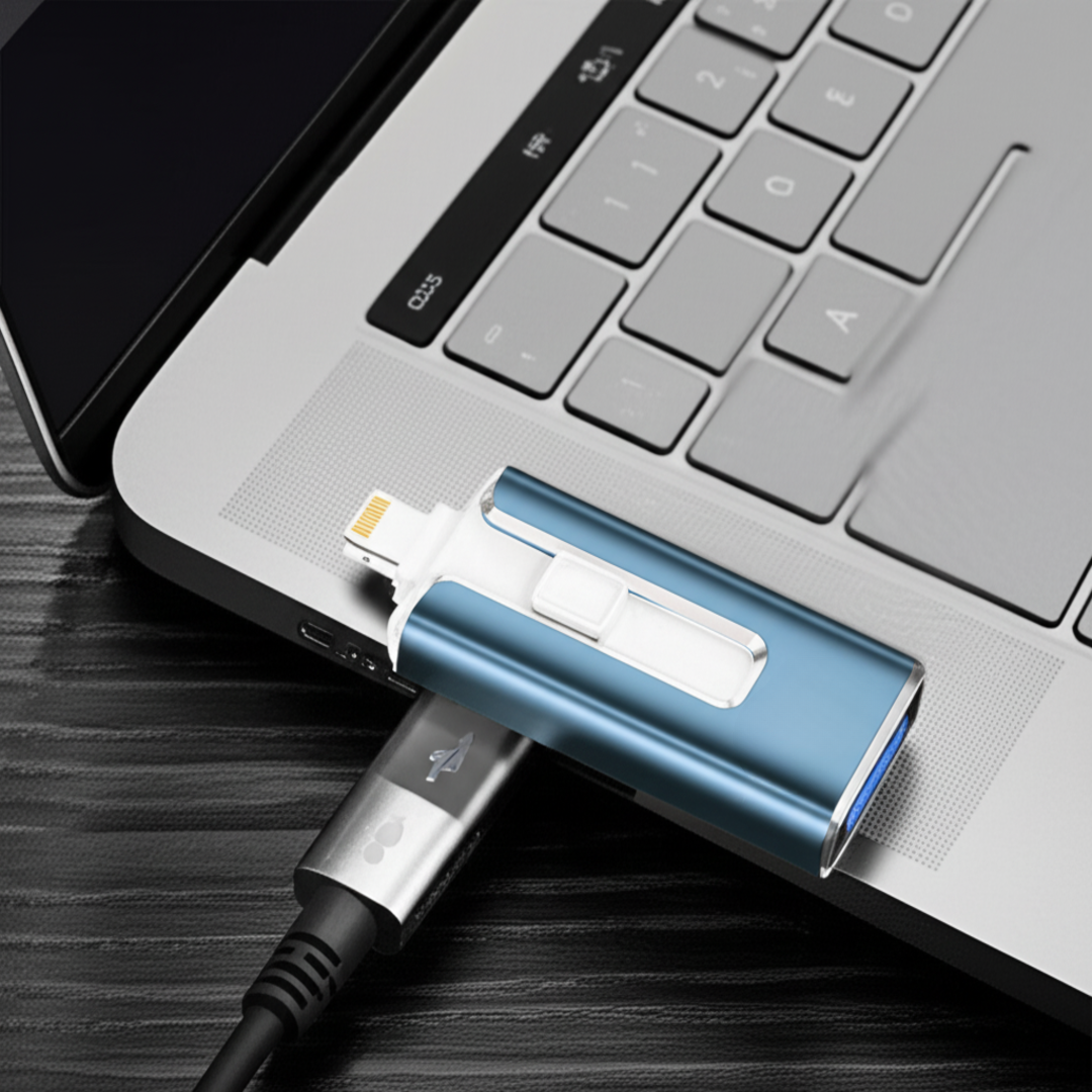 Skanto | SmartStorage USB Drive - Transfer Files Directly Without Internet