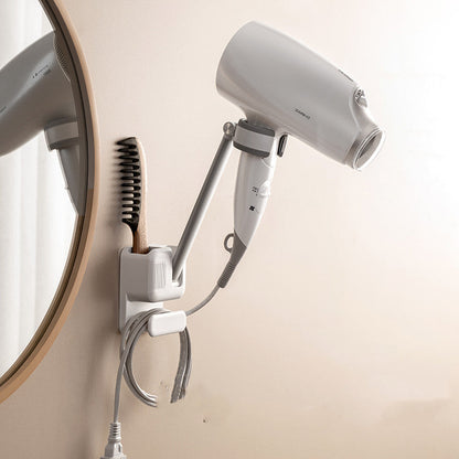 BowLift | Lazy Corner Punch-Free Hair Dryer Storage Rack