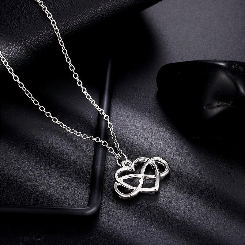 Skanto | Love Bow Non-Biological Sister Necklace Best Friend Necklace