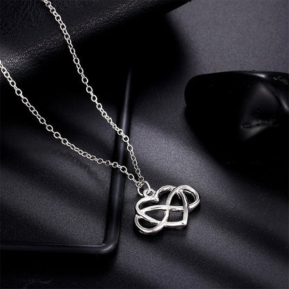 Skanto | Love Bow Non-Biological Sister Necklace Best Friend Necklace