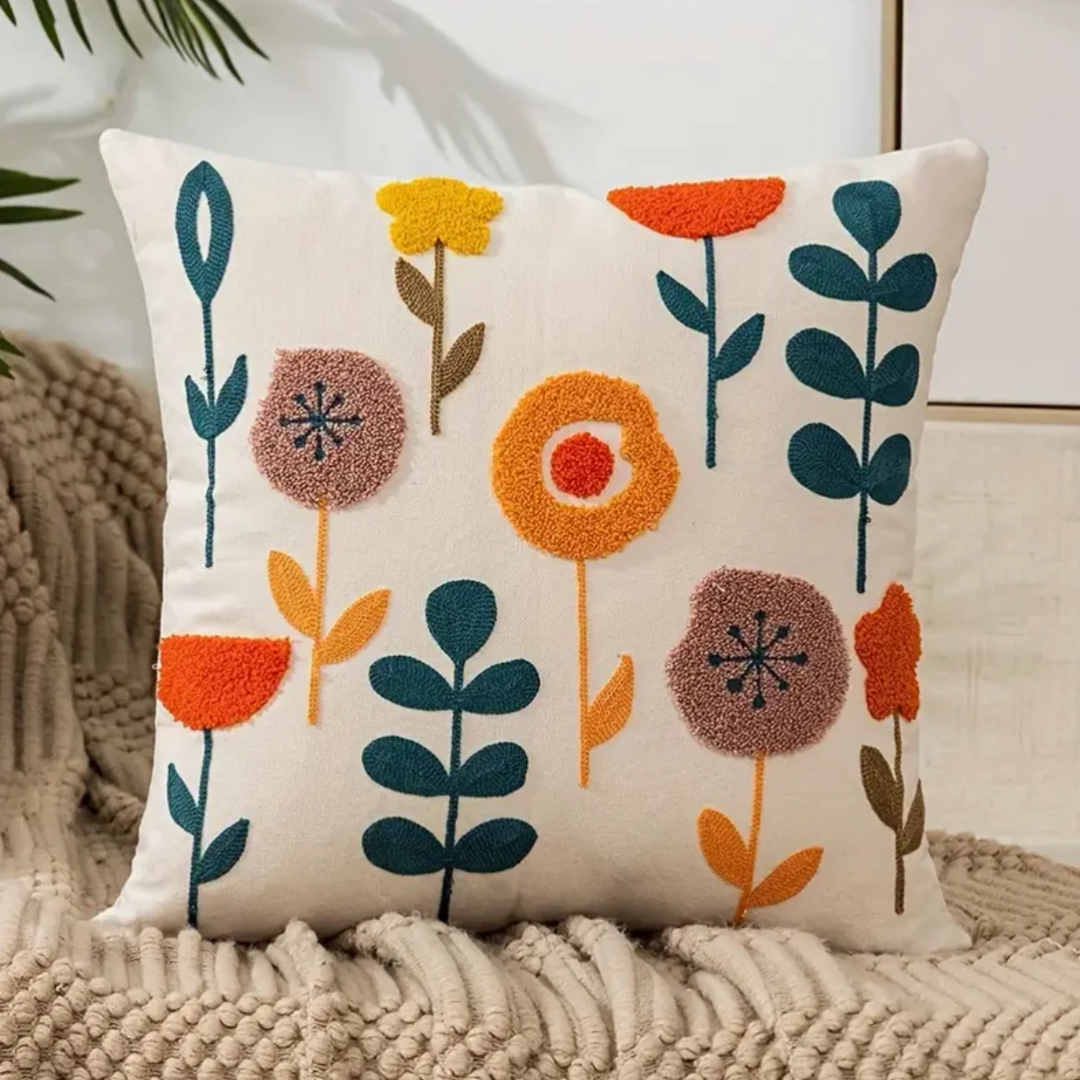 Skanto Skanto | Floral Cushion w/ Filling 45x45 cm Cotton Polyester