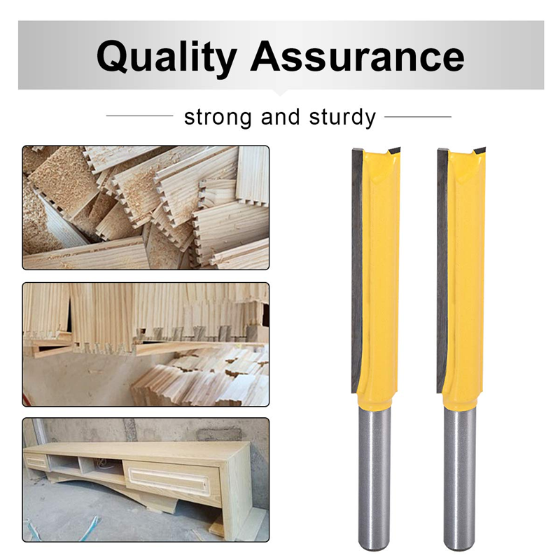 Skanto | 8MM Straight Double Flute Router Bit
