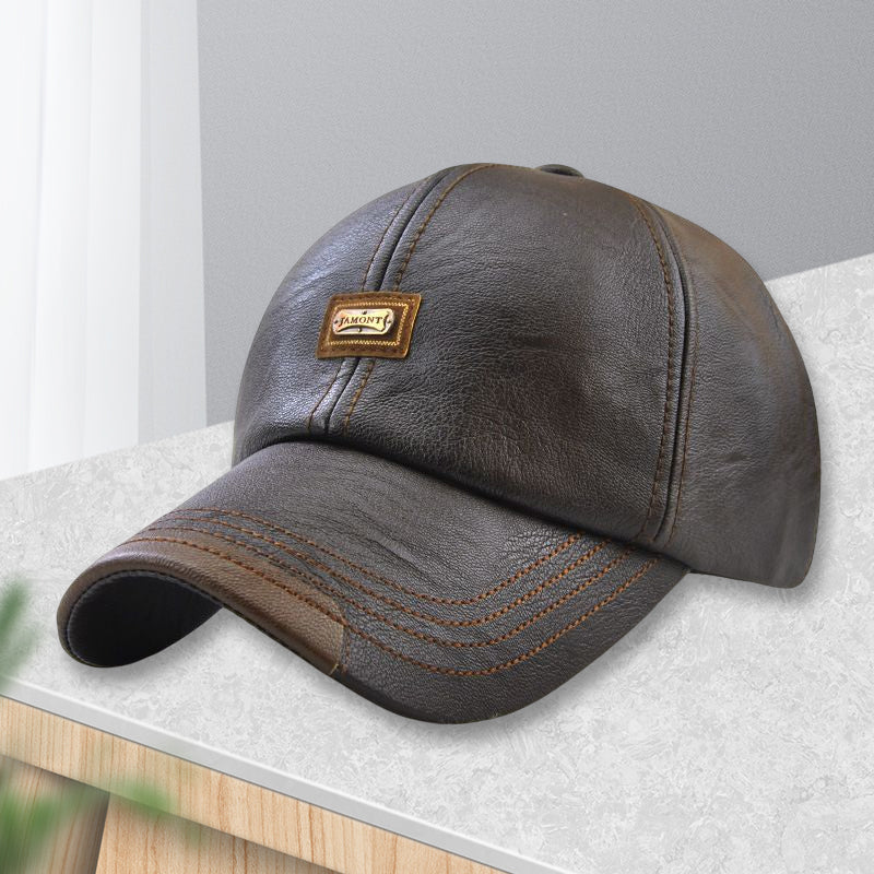 Skanto | New Trendy Leather Cap