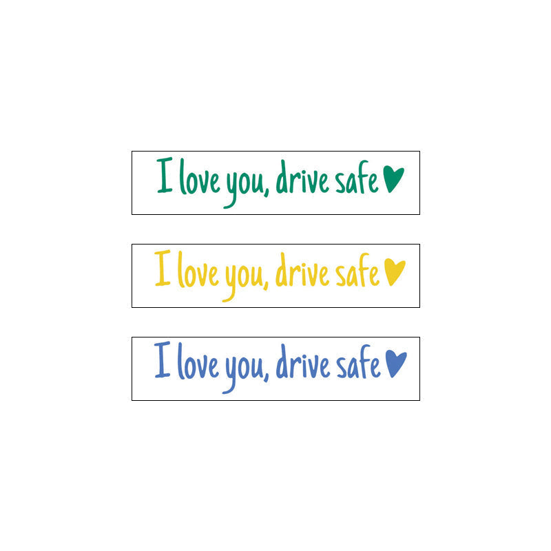 BowLift | I Love You Driving Safe Mirror Sticker
