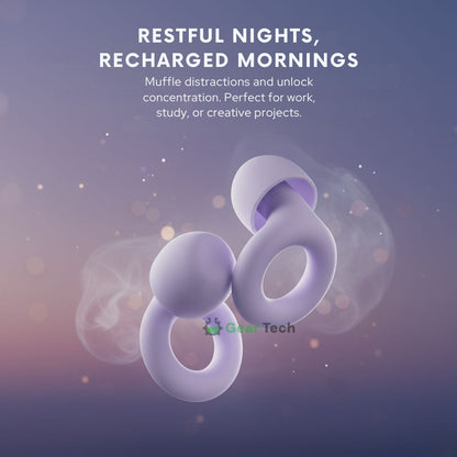 Skanto | AuraCalm™ Harmony | Reusable Noise-Reducing Earplugs for Sleep, Focus & Sound Sensitivity