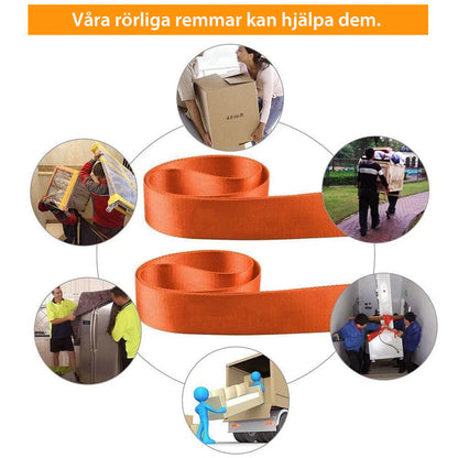 Skanto | Adjustable Furniture Moving Straps and Lifting Straps - 2 Pack