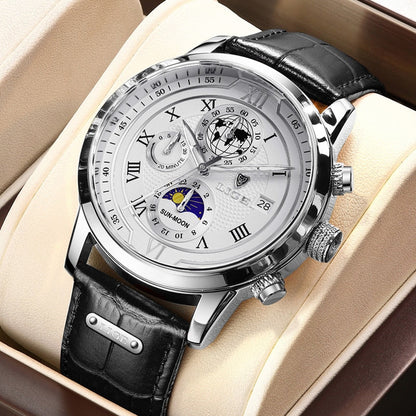Skanto | Classic Chronograph Men's Watch | Stylish and Functional Luxury Wristwatch for Every Occasion