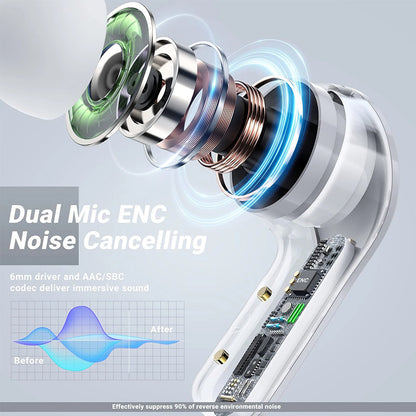 BowLift | Bluetooth Headphones with ENC Noise Canceling