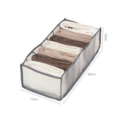 7 Grids Wardrobe Clothes Mesh Divider Organizer | Bowlift
