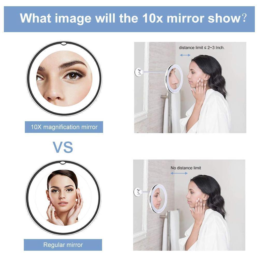 Skanto Skanto | Magnifying Makeup Mirror with LED Light