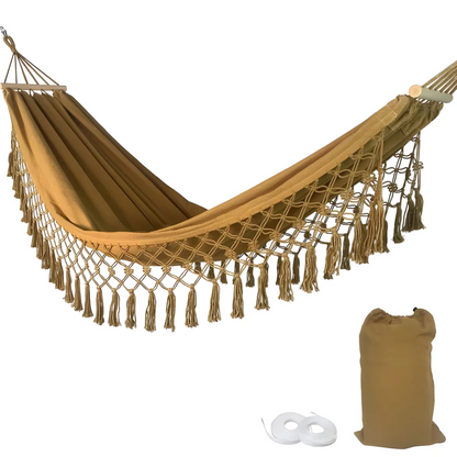 Skanto | Luxury Hammock – Comfortable and Robust Hammock for Garden, Balcony, and Camping