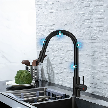 Skanto | Touchnickel – Intelligent Mixer Tap with Sensor