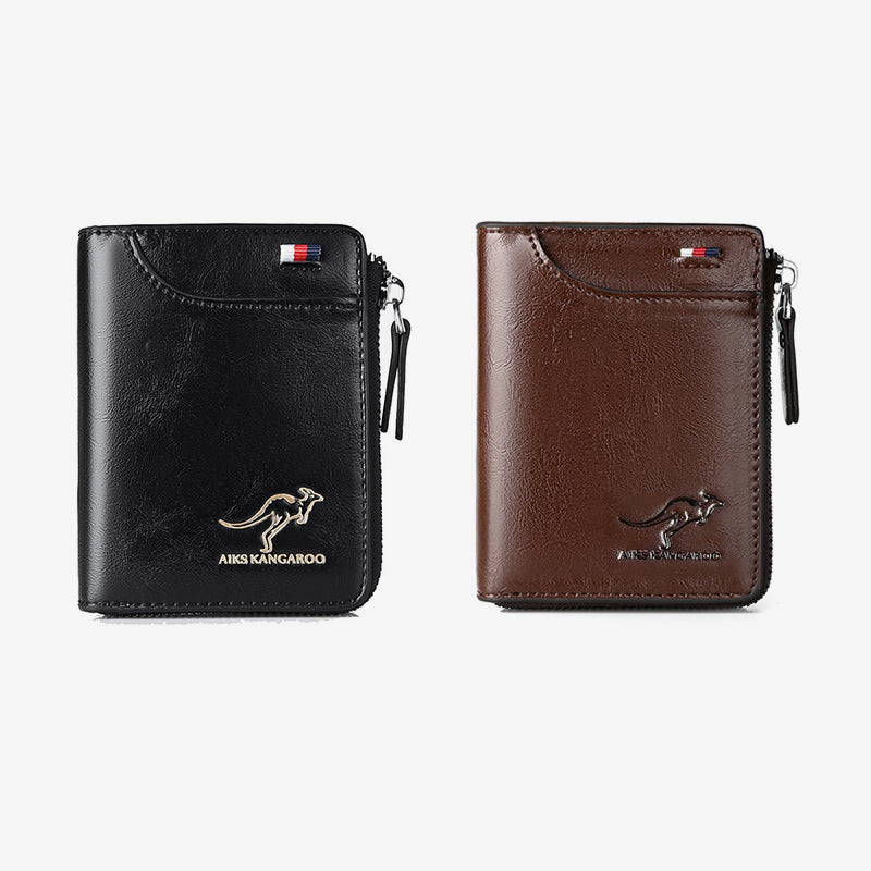Skanto | Skanto Men's RFID-Blocking Wallet, Multifunctional Credit Card Holder