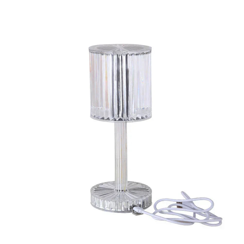 Skanto | Dimmable Crystal Table Lamp with Modern Design