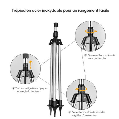 Rotating tripod sprinkler | Brehn