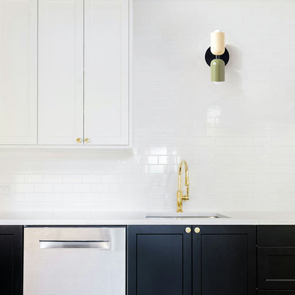 BowLift | Modern Vintage Double-Headed Utility Room Wall Light - Stylish Illumination for Contemporary Spaces