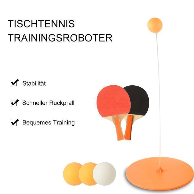 Table tennis coach - A person can also play table tennis
