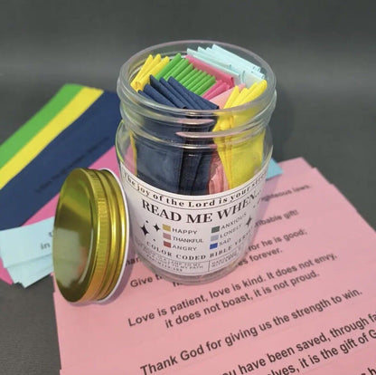 Hope Jar - Filled with Bible Verses for Emotional Strength and Spiritual Connection Bowlift