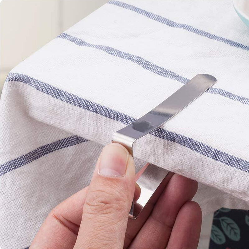BowLift | Stainless Steel Tablecloth Clips (Set of 4)