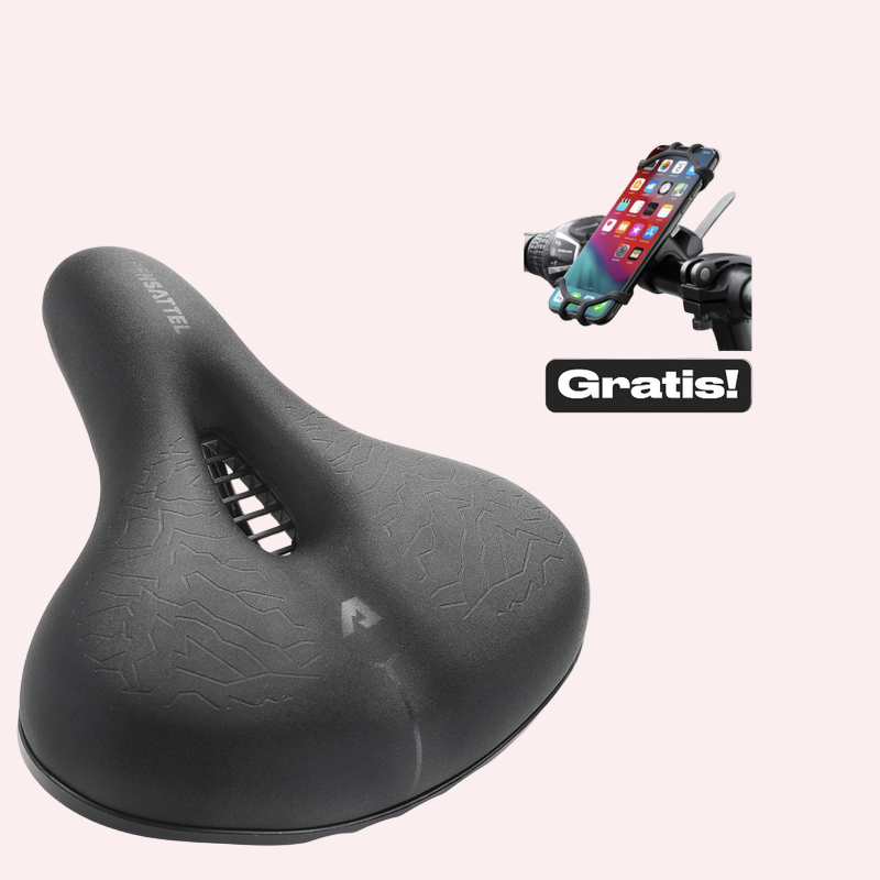 Ergonomic Bicycle Saddle | No More Back & Butt Pain | Skanto