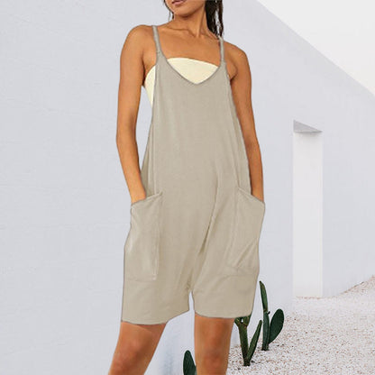 Sleeveless Dress with Pockets | Skanto