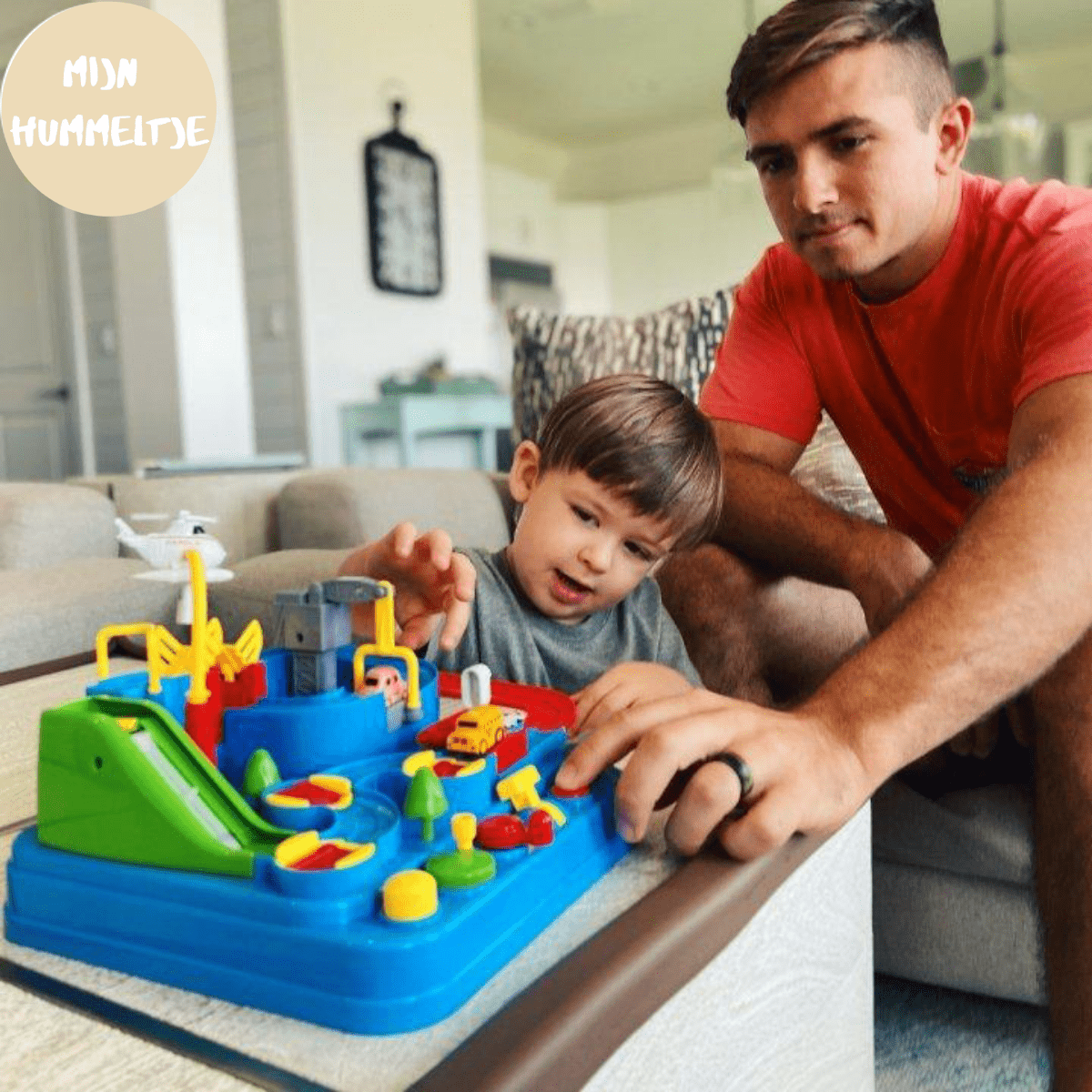 Skanto | Interactive City Toy with Cars & Helicopter for Children 3+