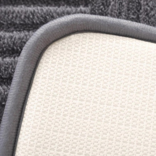 Skanto | Vivid Grid Absorbent Bath Mat
