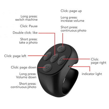 Fingertip Wireless Bluetooth Remote Control | Bowlift
