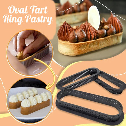 Oval Tart Ring Pastry Mold | Bowlift