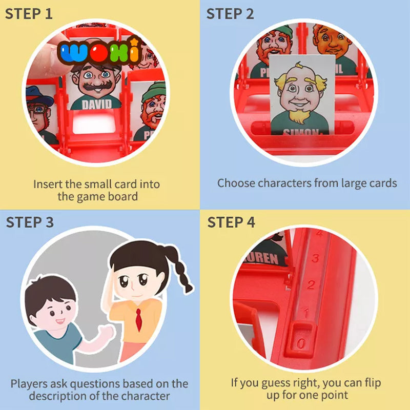 Who Is It? Board Game Skanto