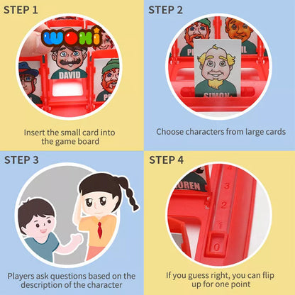 Who Is It? Board Game Skanto