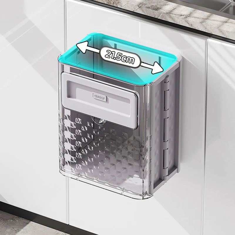 BowLift | Space Saver Door Hanging Foldable Garbage Can