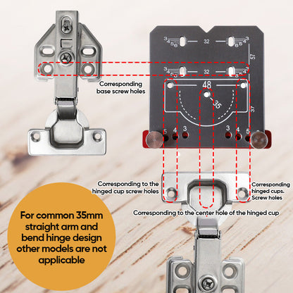 Skanto | 35mm Hinge Jig Locator