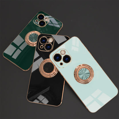 BowLift | Plated Case with Ring For iPhone