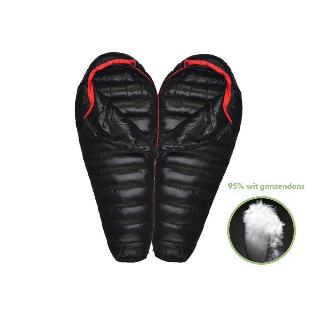 ArcticNest Winter Sleeping Bag – Down Bag -20°C for Extreme Cold, Lightweight & Waterproof