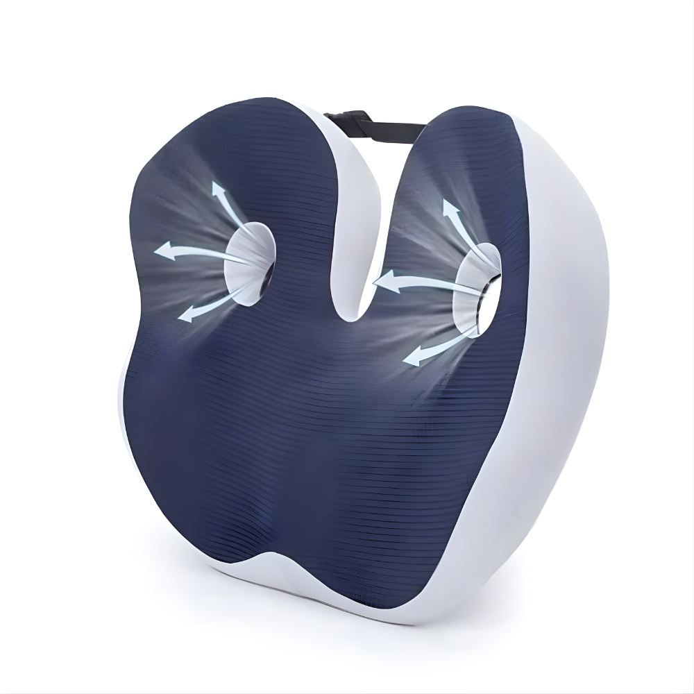 Skanto | Memory Foam Seat Cushion Orthopedic Pressure Relief Adjustable