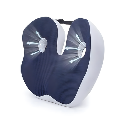 Skanto | Memory Foam Seat Cushion Orthopedic Pressure Relief Adjustable