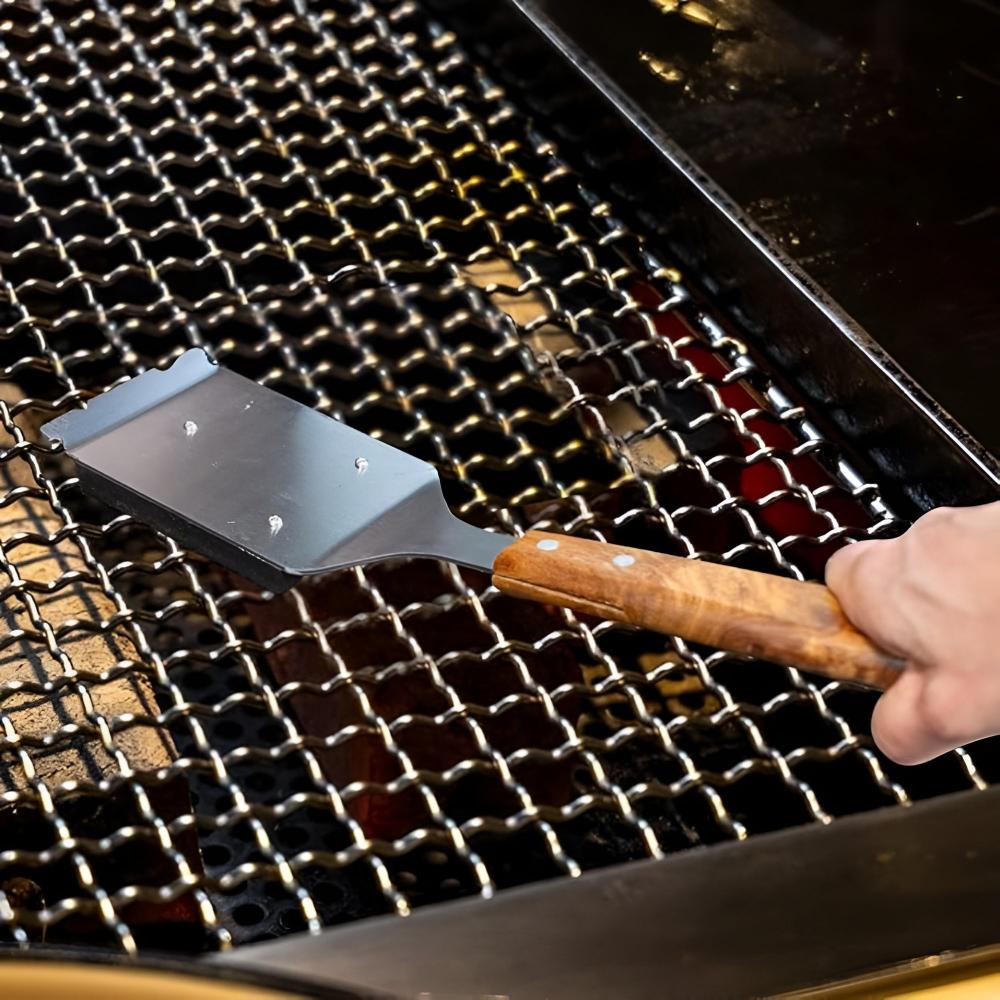 BowLift | Stainless Grill Brush and Scraper